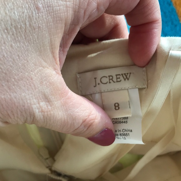 NWOT, J.Crew strapless dress - Picture 4 of 5